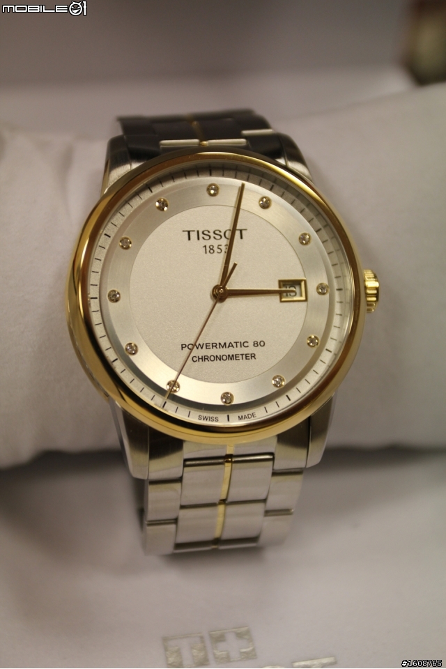 《高C/P值浪漫分享》遲來的情人節開箱! TISSOT Luxury Automatic自動天文台對錶。