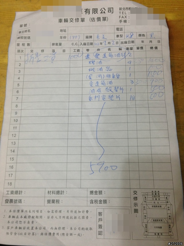 在01市集買二手車很不愉快><