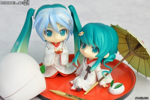 ねんどろいど 303 雪ミク いちご白無垢ver.