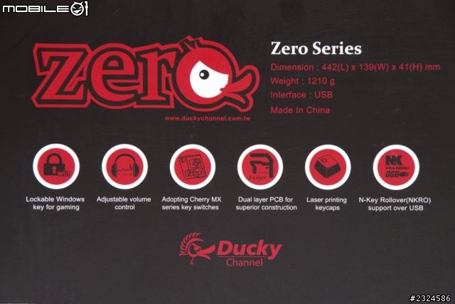入門價格高階享受 Ducky創傑 ZERO DK2108 機械式鍵盤