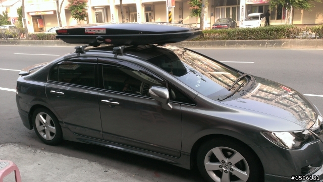 CIVIC 8 車頂架+行李箱開箱