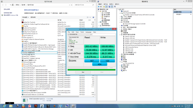 (補跑分)S15(win8) 終於上SSD512G!Transcend SSD720 - 512G安裝成功