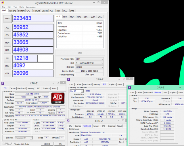AMD A10-5800K搭配GIGABYTE F2A85X-UP4高階FM2超頻分享