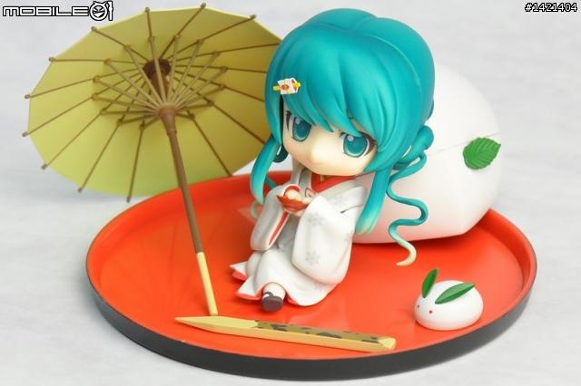 ねんどろいど 303 雪ミク いちご白無垢ver.