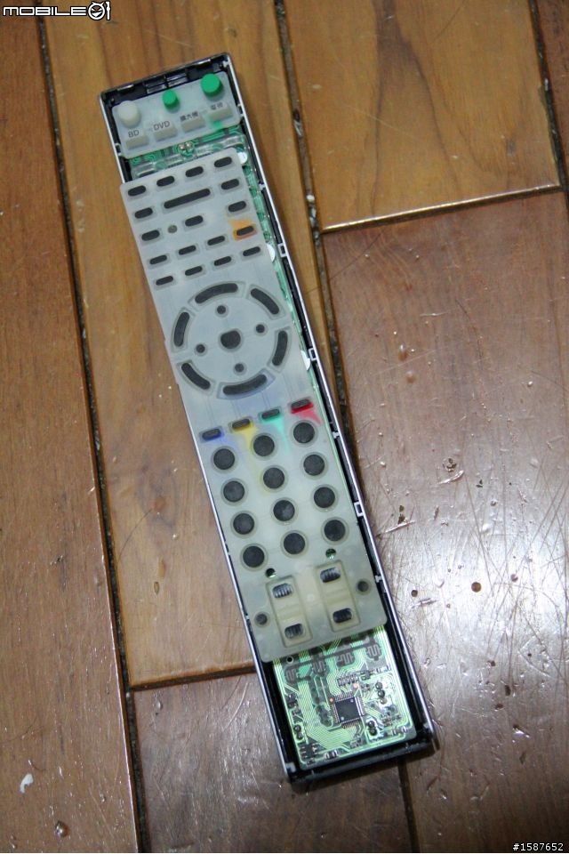 RM-CD004 遙控器 按鍵故障 拆解