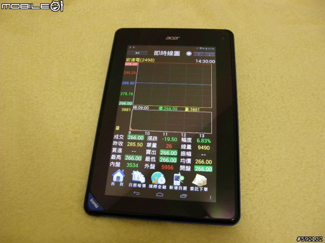 acer lconia B1 平版電腦 簡單開箱文