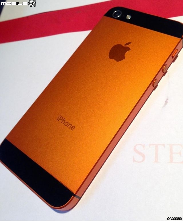 【純手工製造堅持原味】自己動手做彩色版 iPhone5,台灣陽極榮耀過年版