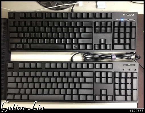 Filco Majestouch Ninja 茶軸 + PBT無刻印鍵帽 開箱!