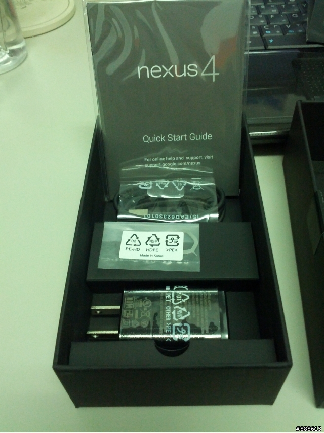 (更新關稅計算)等待快一個月的Google Nexus4到手之第一次開箱文~~~~~(含購買經驗分享)
