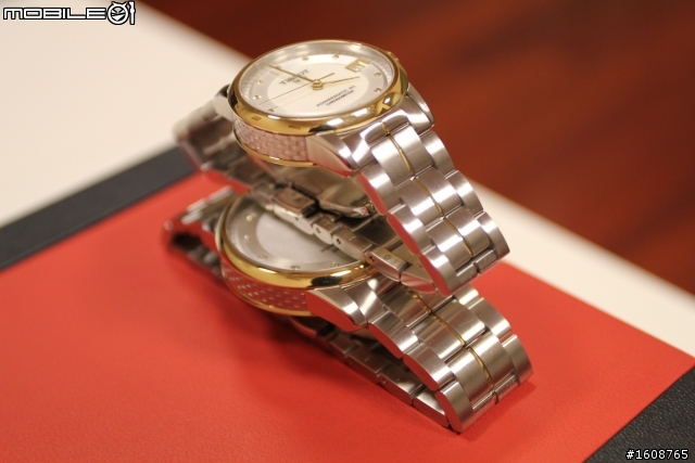 《高C/P值浪漫分享》遲來的情人節開箱! TISSOT Luxury Automatic自動天文台對錶。