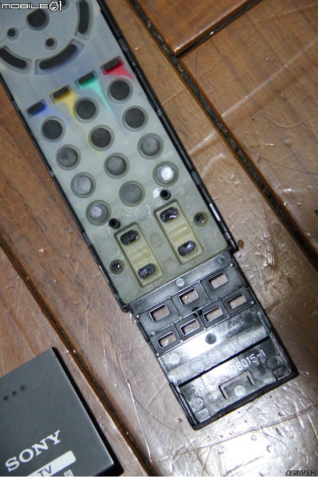 RM-CD004 遙控器 按鍵故障 拆解