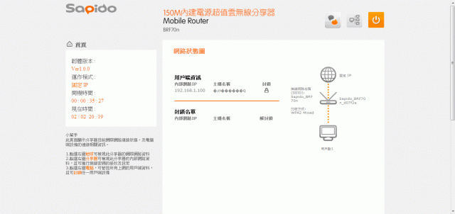 【開箱文】傻多Sapido BRF70n 150M無線分享器