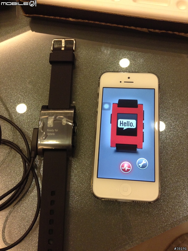 (更新:有第三方韌體支援中文) 和iPhone最速配的智慧型手錶「Pebble」 開箱文