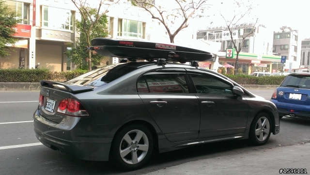 CIVIC 8 車頂架+行李箱開箱