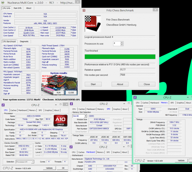 AMD A10-5800K搭配GIGABYTE F2A85X-UP4高階FM2超頻分享