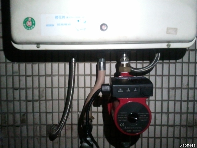家中熱水管賭塞加裝熱水器用加壓馬達問題依舊無法點火