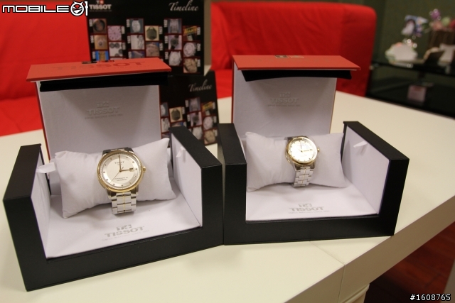 《高C/P值浪漫分享》遲來的情人節開箱! TISSOT Luxury Automatic自動天文台對錶。