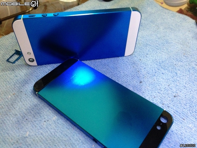 【純手工製造堅持原味】自己動手做彩色版 iPhone5,台灣陽極榮耀過年版
