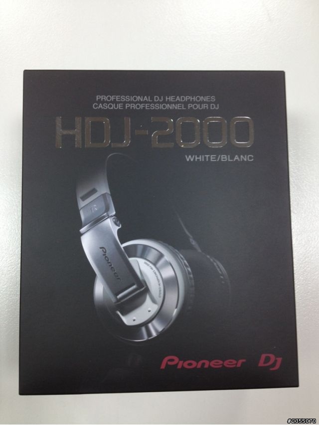 開箱~Pioneer HDJ2000白色和DDJ-Wego