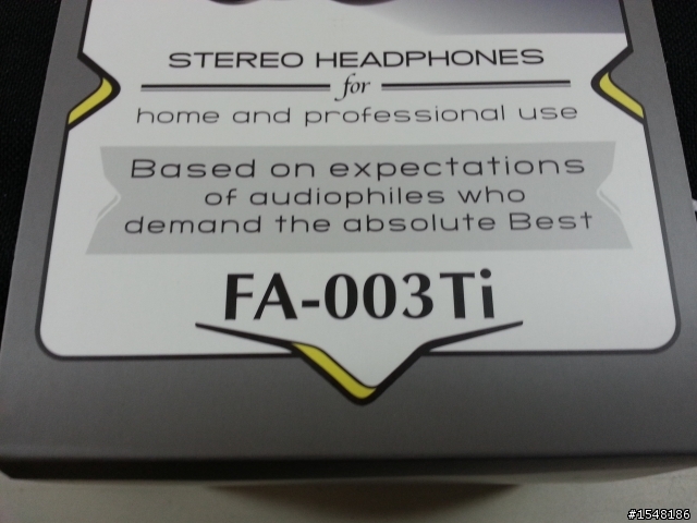 FA-003ti 開箱文