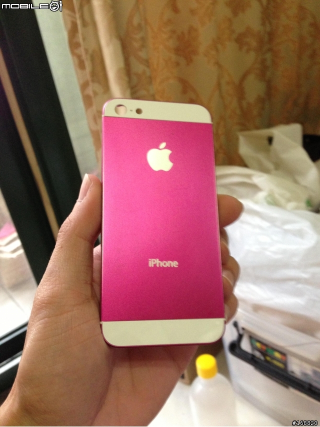 【純手工製造堅持原味】自己動手做彩色版 iPhone5,台灣陽極榮耀過年版