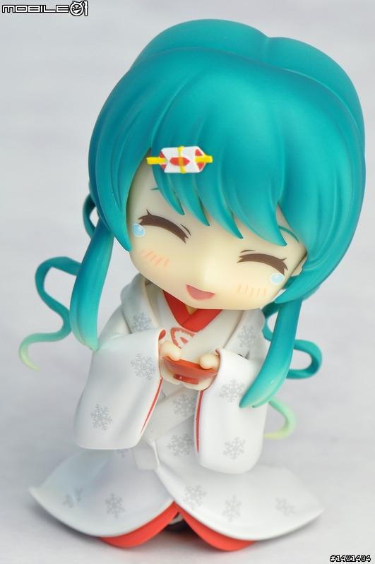 ねんどろいど 303 雪ミク いちご白無垢ver.