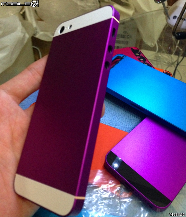 【純手工製造堅持原味】自己動手做彩色版 iPhone5,台灣陽極榮耀過年版
