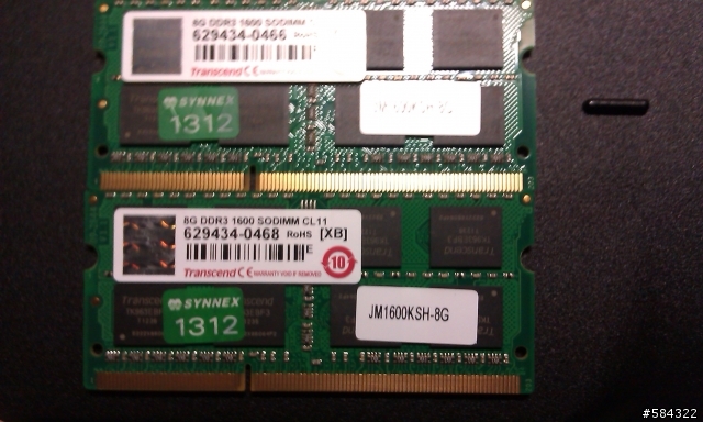 Acer 4755G 改 SSD + 16G RAM