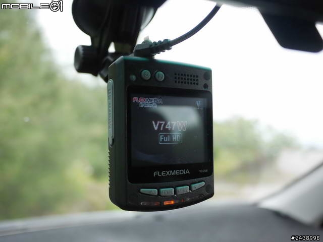分享我新裝的FLEXMEDiA V747W行車紀錄器