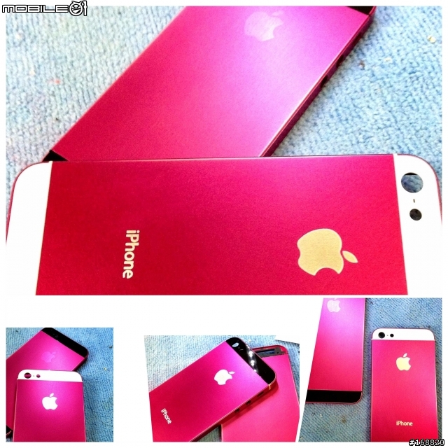 【純手工製造堅持原味】自己動手做彩色版 iPhone5,台灣陽極榮耀過年版
