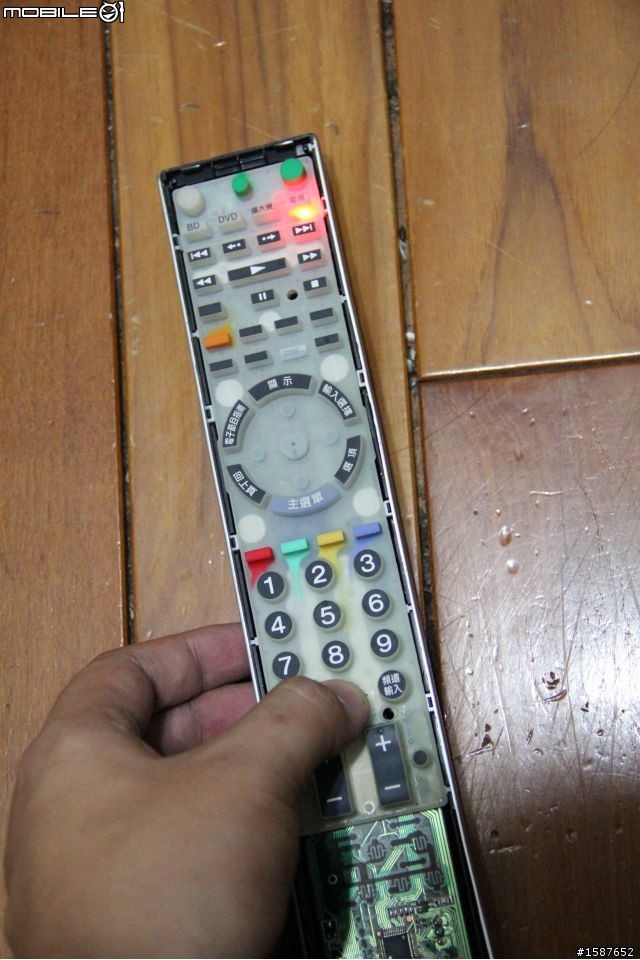 RM-CD004 遙控器 按鍵故障 拆解