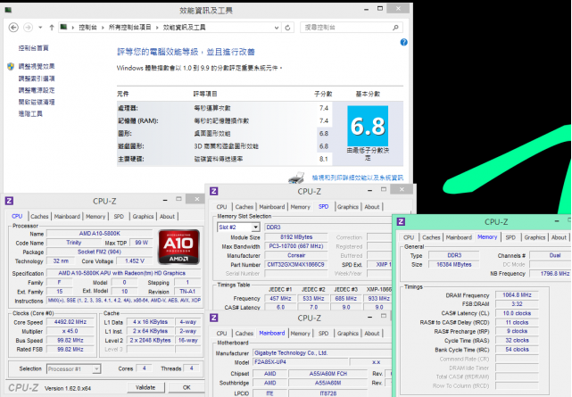 AMD A10-5800K搭配GIGABYTE F2A85X-UP4高階FM2超頻分享