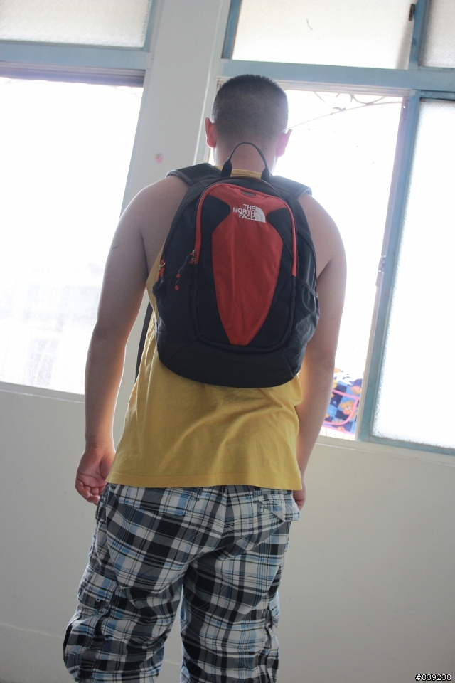 【開箱】THE NORTH FACE 北臉小後背包。