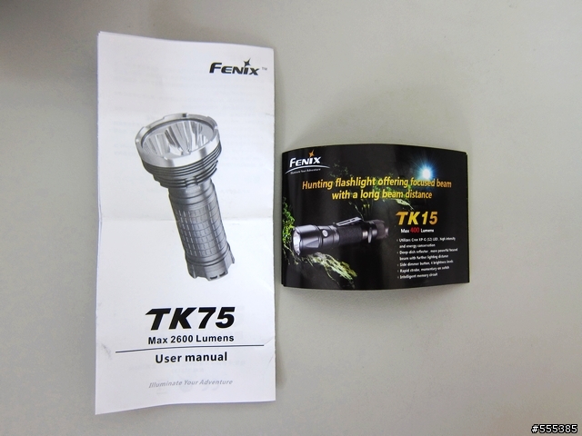 Fenix TK75 開箱圖...