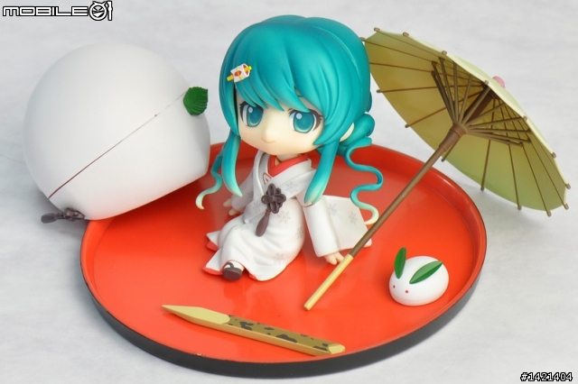 ねんどろいど 303 雪ミク いちご白無垢ver.