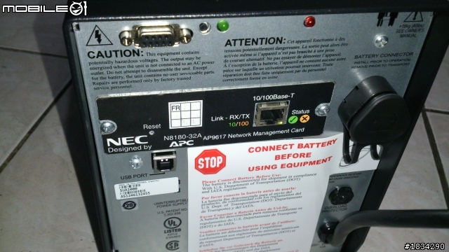 APC SUA1000和二手APC AP9617開箱文