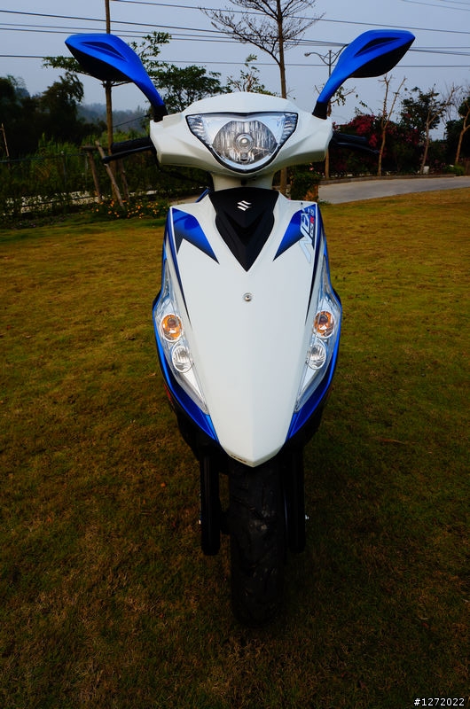 SUZUKI NEX GSR 125 藍白超越版 自HIGH小開箱