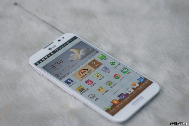剛到的LG -Optimus G Pro 韓版 F240L--附圖說明