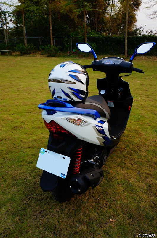 SUZUKI NEX GSR 125 藍白超越版 自HIGH小開箱