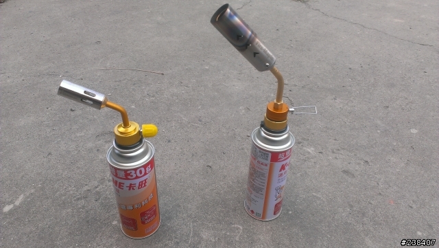 火楓噴火槍跟野樂噴火槍~~火力測試~~