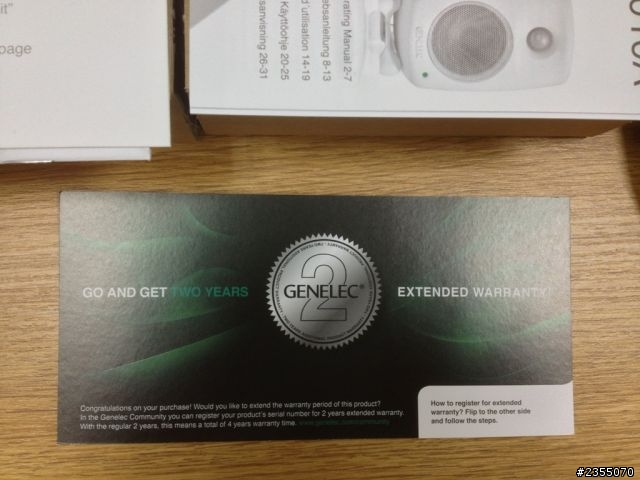 推朋友入坑~~Genelec 6010A 開箱