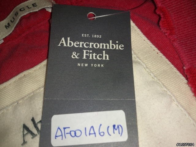 請教這幾件A&F 是否為正品 (圖多)