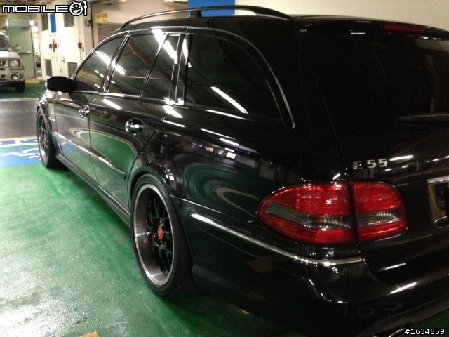 E55 AMG車主都很有公德心的, 這一定是有什麼誤會!!!