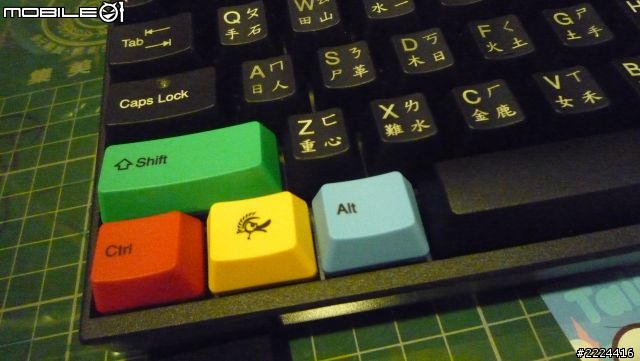 Ducky PBT 熱昇華RGBY鍵帽組