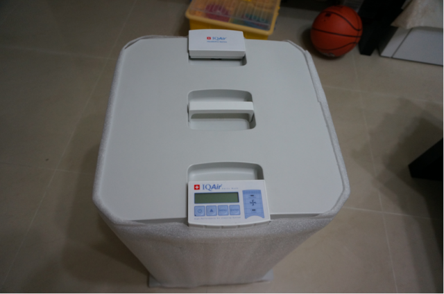 【開箱文】IQAir 150 - 我家終於有好空氣品質了!