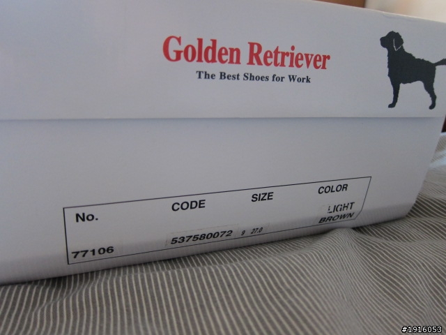 Golden Retriever真皮工作靴