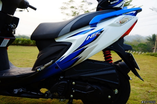 SUZUKI NEX GSR 125 藍白超越版 自HIGH小開箱