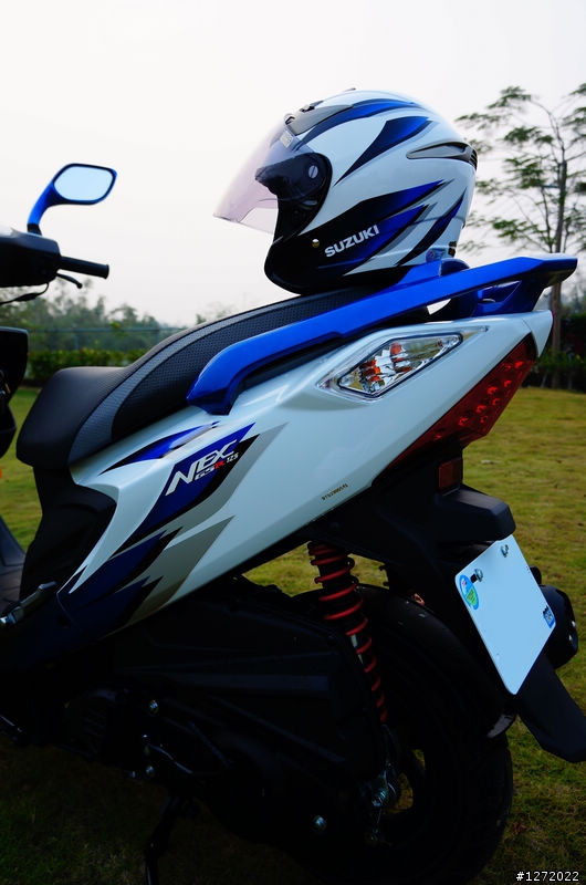 SUZUKI NEX GSR 125 藍白超越版 自HIGH小開箱