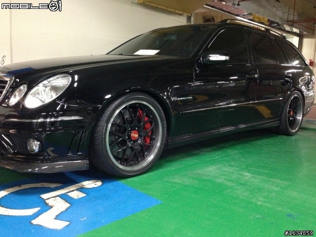 E55 AMG車主都很有公德心的, 這一定是有什麼誤會!!!