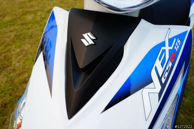 SUZUKI NEX GSR 125 藍白超越版 自HIGH小開箱